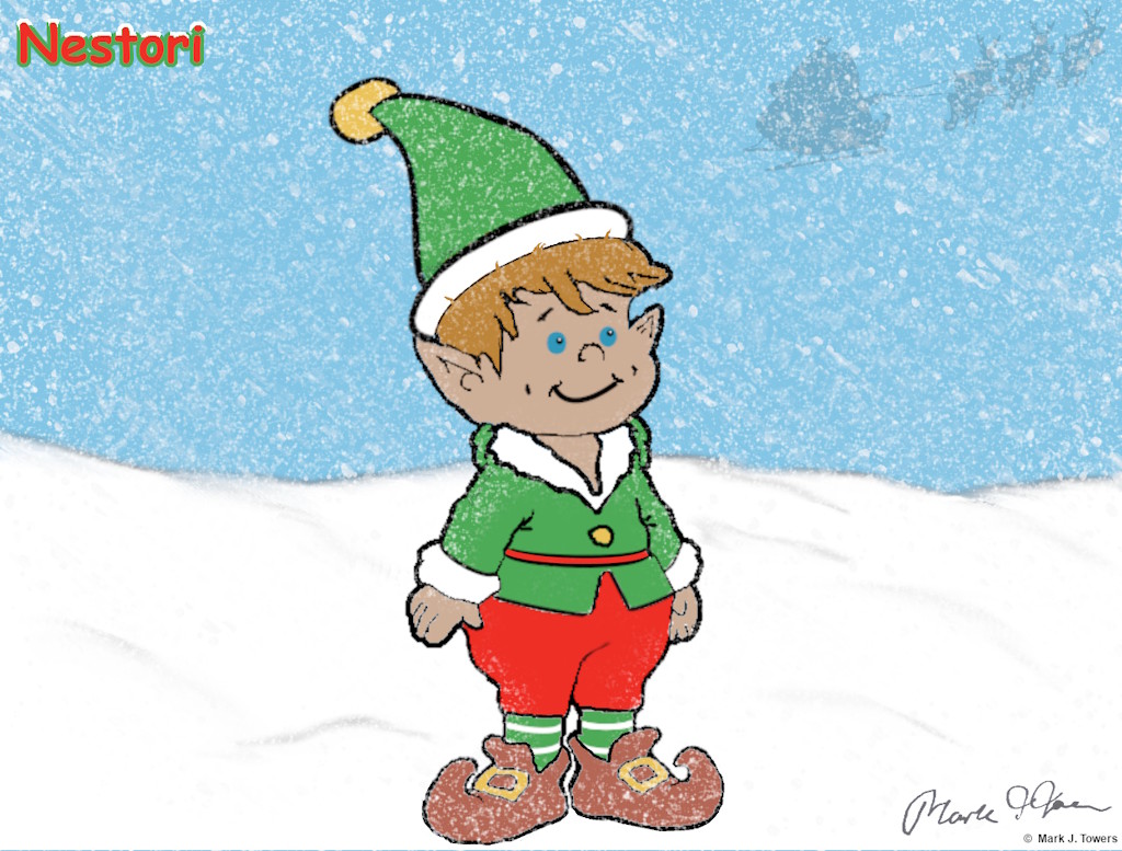 Nestori The Elf - copyright Mark J. Towers